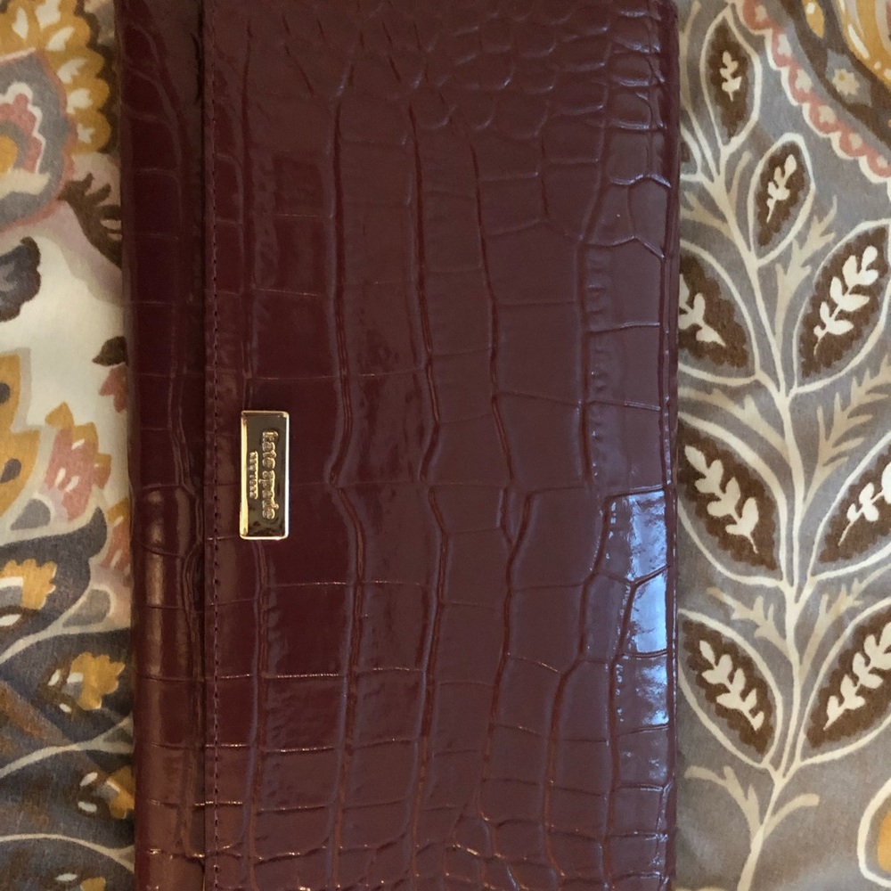 Kate spade leather wallet clutch